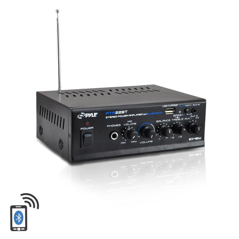 Pyle Mini Amplifier With Bluetooth