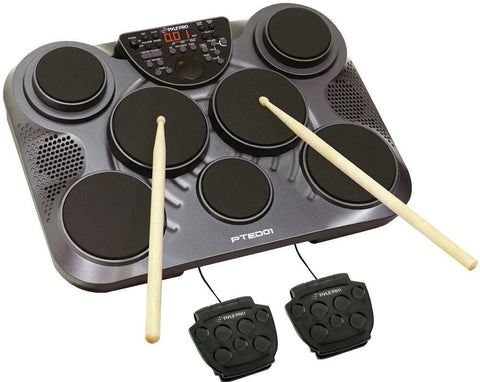 Pyle Pro Electronic Drum Set-table Top