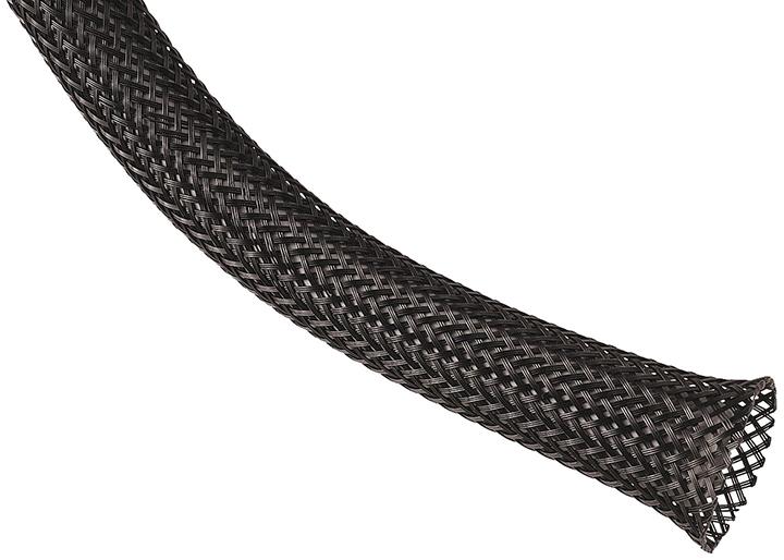 Techflex 1-4 Inch 100 Ft Black Pet Expandable Braided Sleeving