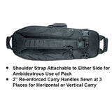 Utg Abc Sling Pack 34 Inch Multi-firearm Case W-metallic Gray