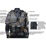 Utg 547 Law Enforcement Tactical Vest Black