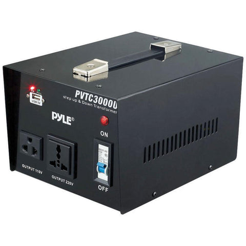 Pyle 3000 Watt Step Up And Step Down Voltage Converter Trasformer T