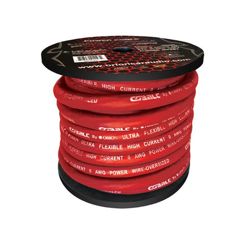 Cobalt Orion Wire 0 Gauge 50 Fts Red