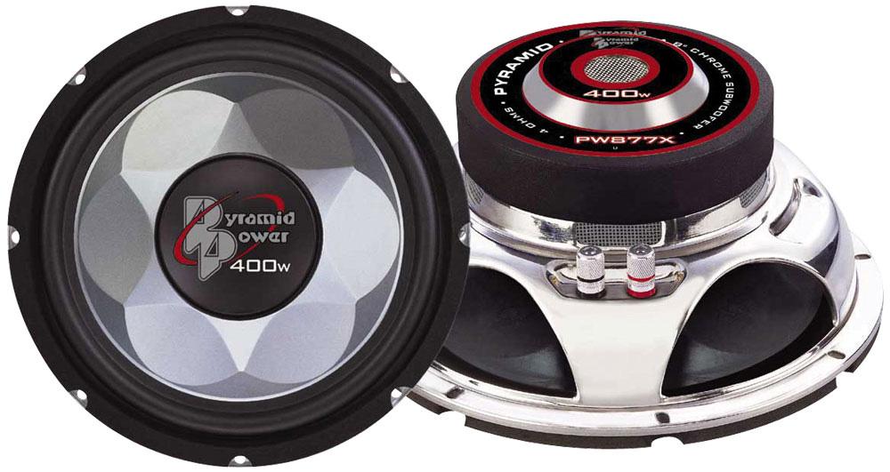 Woofer 6.5" Pyramid Chrome