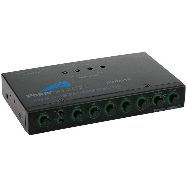 Equalizer Power Acoustik 1-2 Din Pre-amp