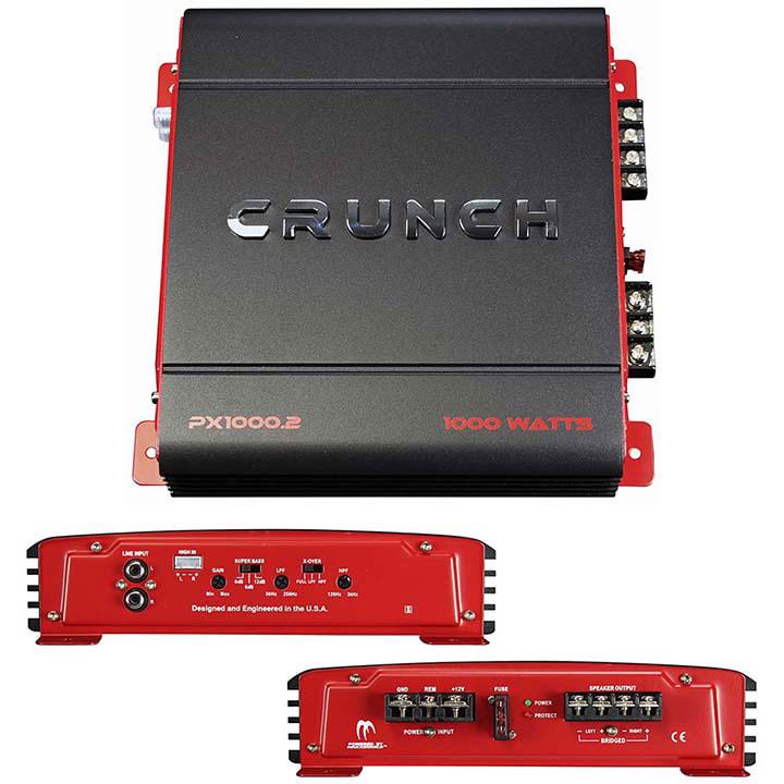 Crunch Px Series 1000w 2ch Amplifier