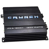 Crunch Mono Amp 1200 Watt 2 Ohm Stable With Bass Remote