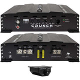 Crunch Mono Amp 1800 Watt 2 Ohm Stable With Bass Remote