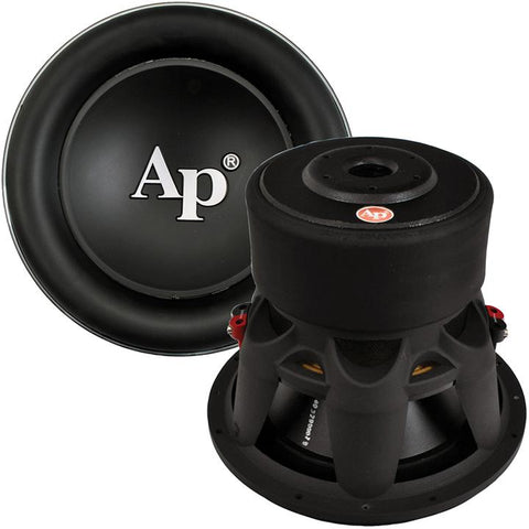 Audiopipe 15" Sound Quality Woofer 2400w Max 4 Ohm Dvc