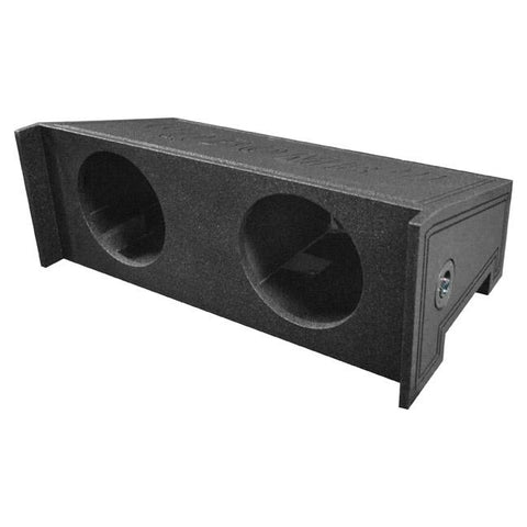 Qpower Bomb Dual 10" Woofer Box For All Years Jeep Wrangler Cj5-cj7 Downfire