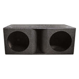 Qpower Qbomb Dual 12" Ported Hp (horn Ported)  Enclosure