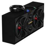 Qpower Loaded Chuchero (2) 10" Speakers & (2) Superztweeters Boxed Glossy Black