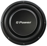 Qpower Deluxe 10" Flat Subwoofer 1000w Max