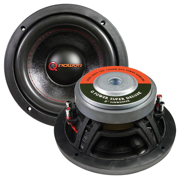 Qpower 8" Woofer Super Heavt Duty