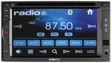 Audiopipe 6.2" Dvd-cd Fixed Panel Receiver Bluetooth Am-fm Usb-sd Remote