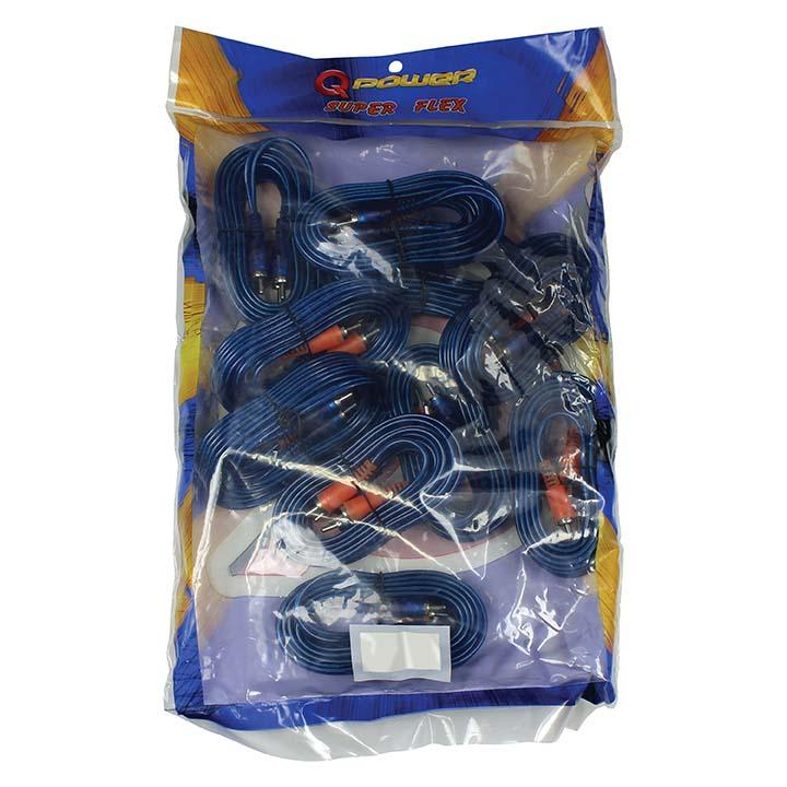 Qpower (10 Pack)  12 Ft. Rca Superflex