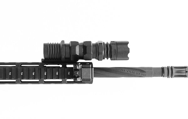 Utg M-lok Offset Flashlight Ring Mount Matte Black