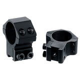 Utg 1 Inch -2pcs Medium Profile Airgun Rings W-stop Pin