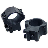 Utg 1 Inch -2pcs Medium Profile Airgun Rings W-stop Pin