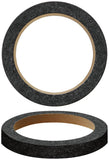 Nippon 6" Wood Speaker Ring With Black Carpet Sold In Pairs