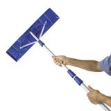 Snow Joe Telescoping Snow Shovel Roof Rake 21 Foot Extension Poly Blade