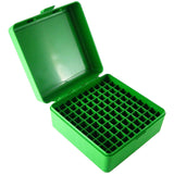 Mtm Ammo Box 100 Round Flip-top 22-250 243 308 Win 220 Swift Green