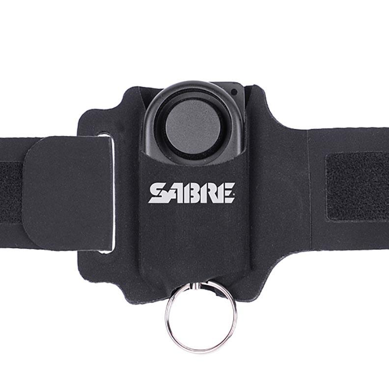 Sabre Runner Personal Alarm 130db W Reflective Weather Rest. Wrist Strap