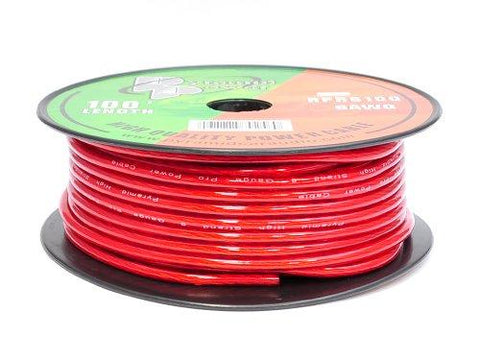 Wire Pyramid 8 Ga. 100 Ft. Red Gold Series Pro Max