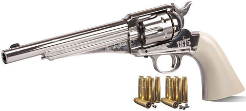 Crosman Remington 1875 Single Action Army Revolverco2 Powered Full Metal Bb & Pellet Air Revolver