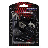 Orion Ring Terminal 1-0 Gauge 5-16 Hole - Black 10 Pack