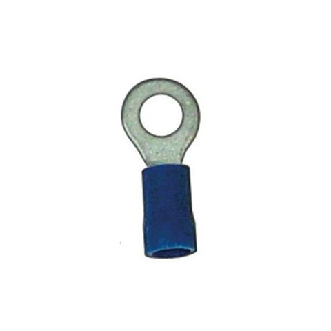 Ring Terminals #10 14-16 Ga. 100 Pcs; Blue; Xscorpion