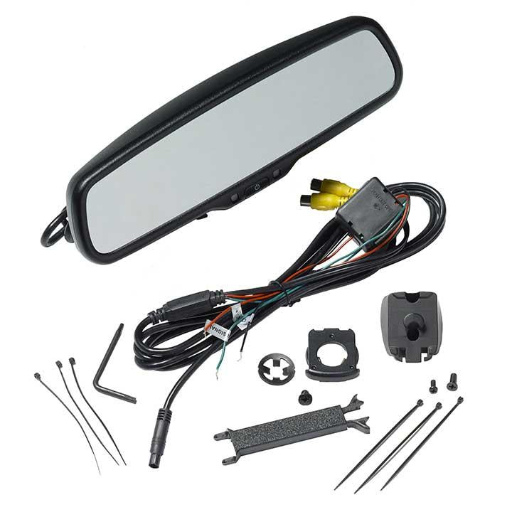 Audiovox Rvm200pkg 4.3 Display Replacement Rear View Mirror