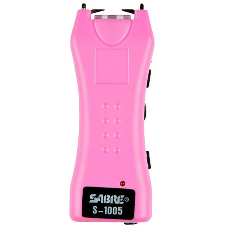 Sabre Dual Capacitor Stun Gun-led Flashlight 1.6 Microcoulombs & 120 Lumens