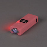 Sabre Short Stun Gun With Led Flashlight - Pink (0.704 Uc) W-holster