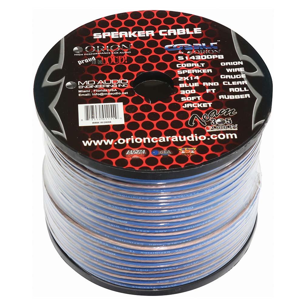 Orion Cobalt Speaker Wire 14 Gauge 300 Ft