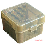 Mtm Shotshell Box 25 Round Flip-top 12 20 Gauge Up To 3 Inch Clear Smoke