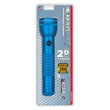 Maglite 2 Cell D  Flashlight Blue-blister Pack