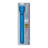 Maglite 4 Cell D  Flashlight Blue-blister Pack