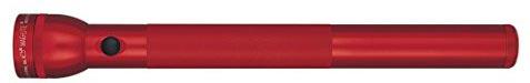 Maglite 5 Cell D  Flashlight Red-blister Pack