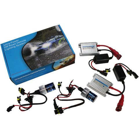 Hid Full Conversion Kit With Water Proof Ballast