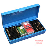 Mtm Ammo Box 100 Round 22 Long Rifle Rimfire Competition Blue