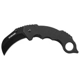 Schrade  Liner Lock Folding Knife Karambit Blade G-10 Handle