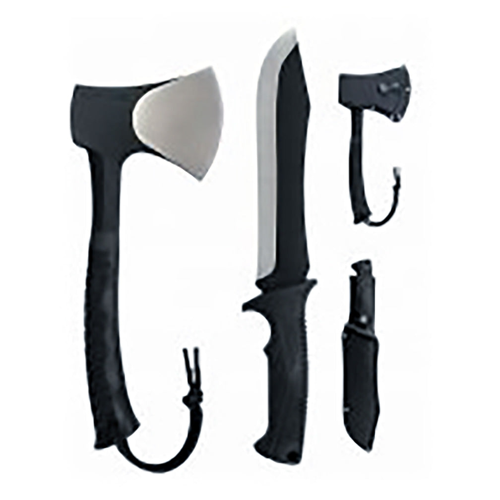 Schrade Schcom6cp 2 Pc. Hatchet And Machete Combo