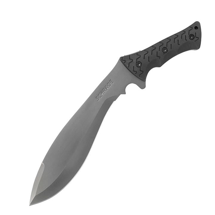 Schrade Schf48 Jethro Full Tang Drop Point Re-curve Fixed Blade Knife