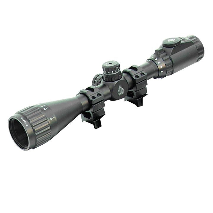 Utg 3-12x40 1 Hunter Scope Ao 36-color Mil-dot W- Rings