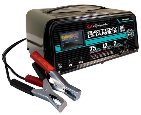 Schumacher 2-12-75 Amp Automatic Onboard Battery Charger