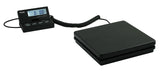 Aws Se-50 Ship Elite Black Low Profile Shipping Scale Backlit Lcd And 110-pound Capacity