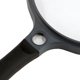 Carson 5 Inch Soft-grip Magnifier 2x With 11.5x Spot Lens And Case