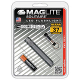 Maglite 1 Cell Aaa  Solitaire Led Flashlight Gray-blister Pack