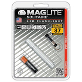 Maglite 1 Cell Aaa  Solitaire Led Flashlight Silver-blister Pack